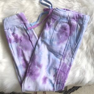 Free People Tie Dye Jogger Sweats Sz Med